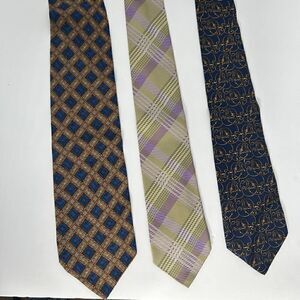 Valentino/ ETRO/ FERRAGAMO Men’s Luxury Silk Tie Bundle